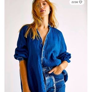 We The Free Daydream Button Down Tunic